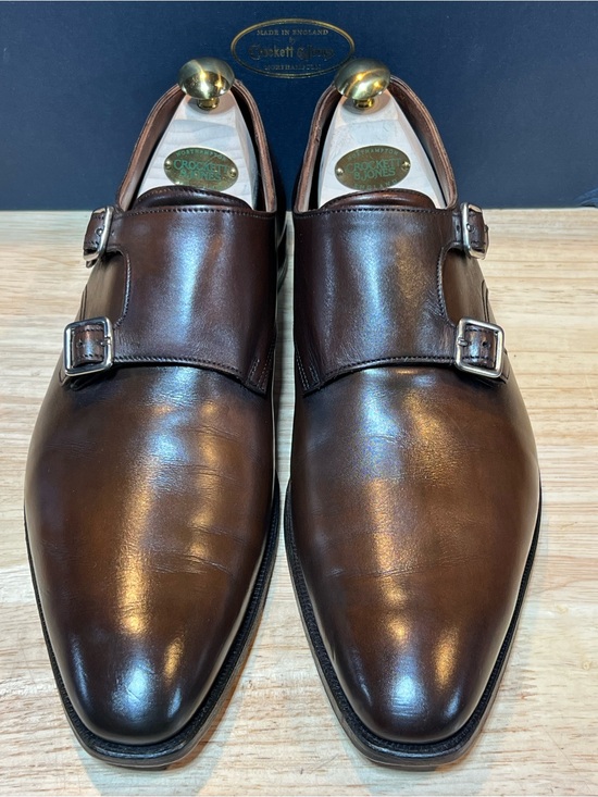 Crockett & Jones Seymour III ? Dbl Monk Straps US 9D inc’s Shoe Trees & Bags main image 15